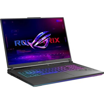  Ноутбук ASUS G814JV-N6035 (90NR0CM1-M00B80) 18"/QHD+/IPS/500N/240Hz/i7-13650HX/16GB/SSD1TB/RTX 4060 8GB/Backlit/DOS/Eclipse Gray 
